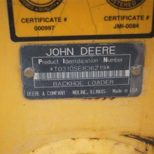 1997 DEERE 310SE