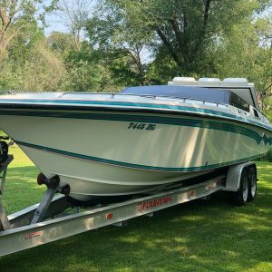 1994 Fountain 32 Fever Twin 502 Mercruiser