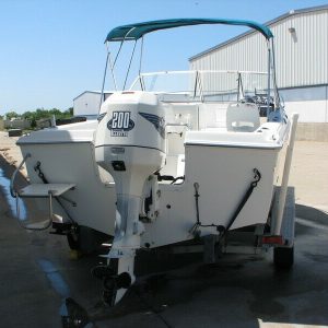 2000 Aquasport 215 OSPREY DUAL CONSOLE