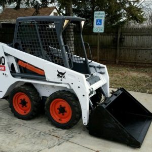 2011 BOBCAT S100 SKIDSTEER LOADER WBUCKET FORKS FOAM TIRES KUBOTA DIESEL LOW HR