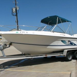 2000 Aquasport 215 OSPREY DUAL CONSOLE