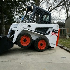 2011 BOBCAT S100 SKIDSTEER LOADER WBUCKET FORKS FOAM TIRES KUBOTA DIESEL LOW HR