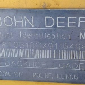 2005 John Deere 310G Backhoe Loader